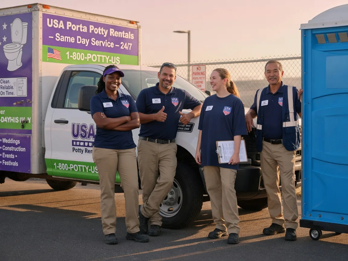 Porta Potty Rental company in Oldhams, VA